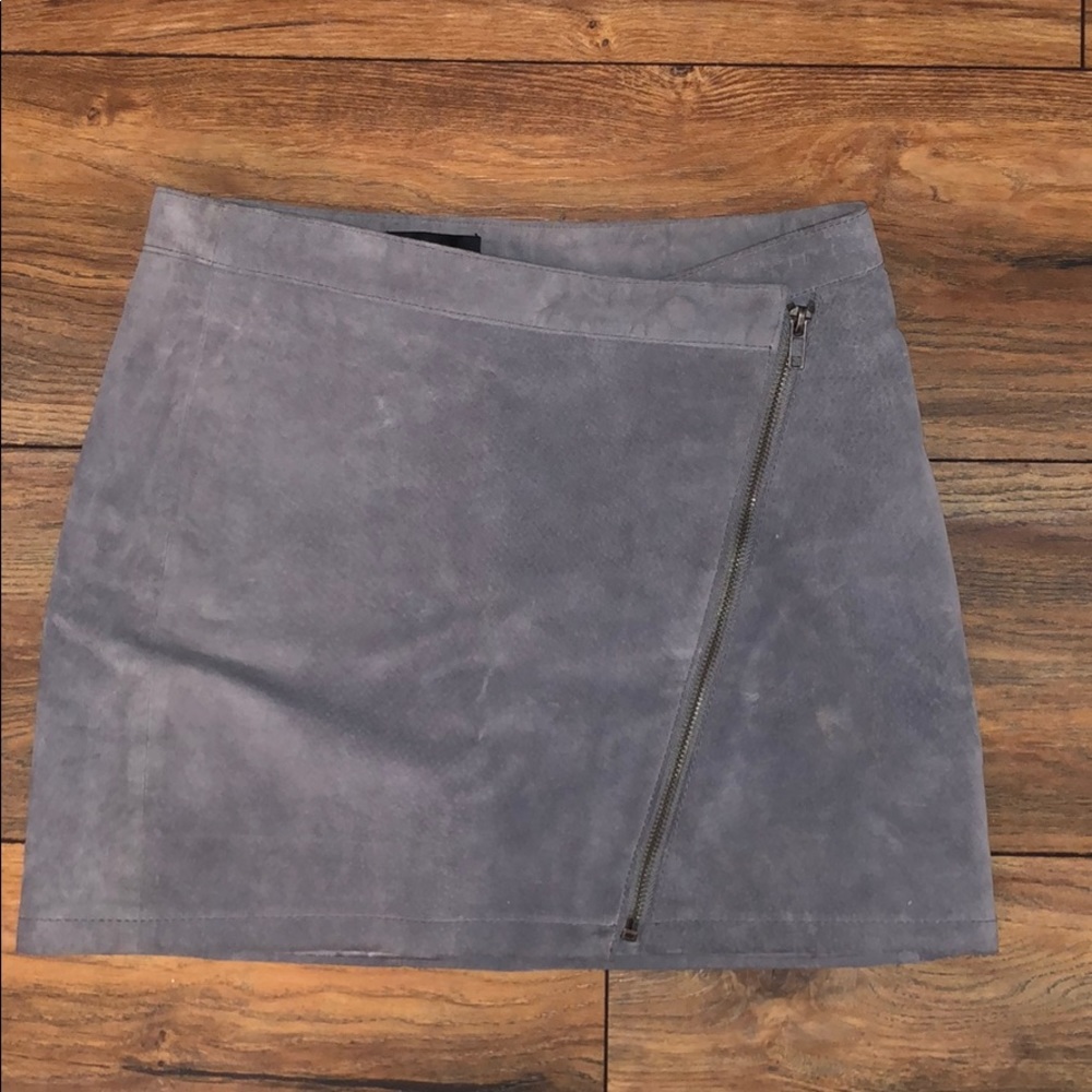 Vintage Leather skirt